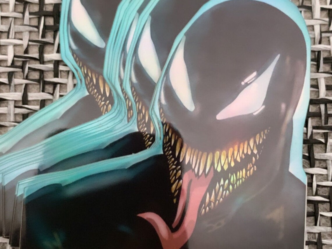Venom Sticker Holographic - Etsy
