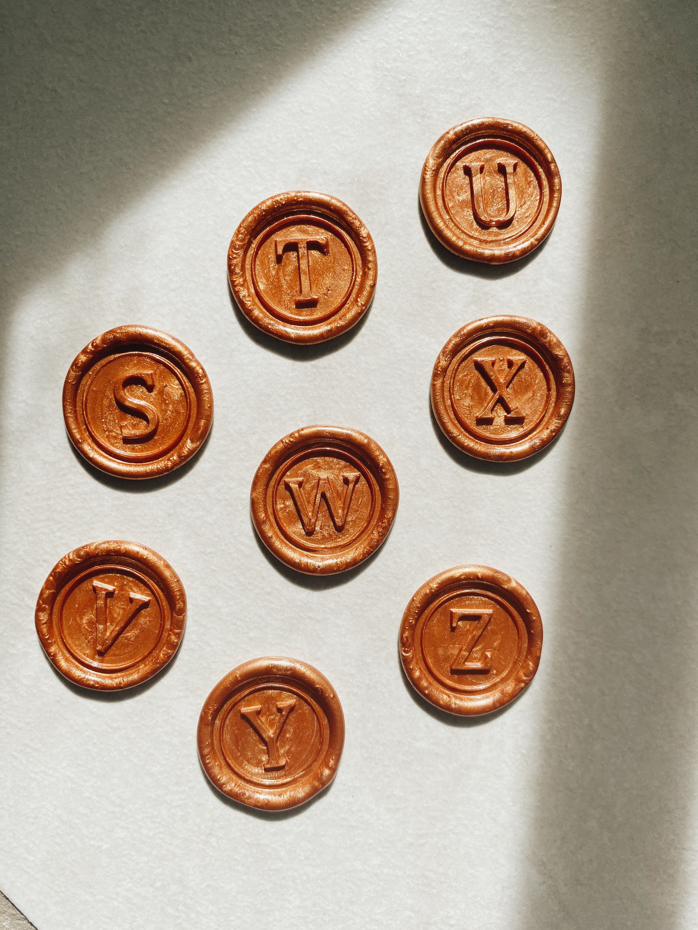 Monogram Wax Seal Letter A Wax Seal SelfAdhesive Wax Etsy