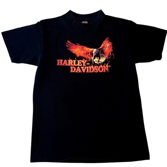 Harley Davidson XL T-shirt Las Vegas Black Vintage - Etsy