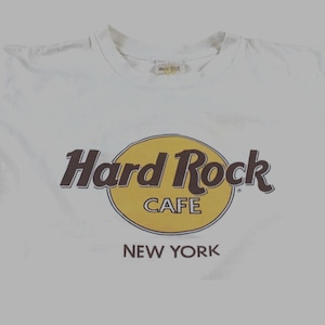 Hard Rock Cafe New York Vintage T-Shirt Classic Logo