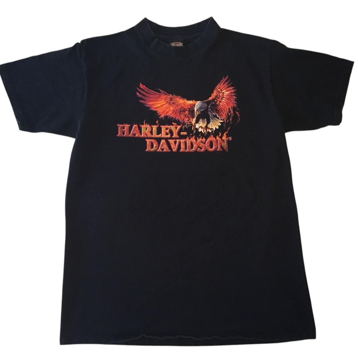Harley Davidson XL T-shirt Las Vegas Black Vintage - Etsy