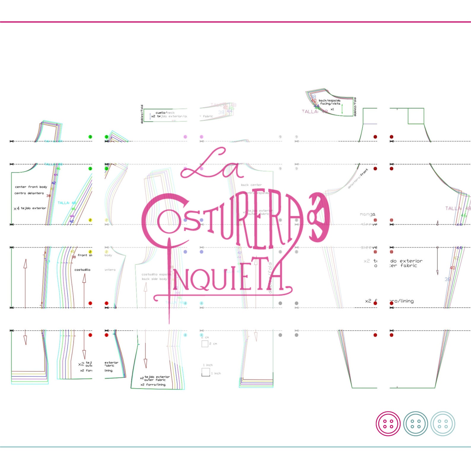 Jacket Sewing Pattern, Plus Size Pattern, Plus Size Blazer Pattern ...