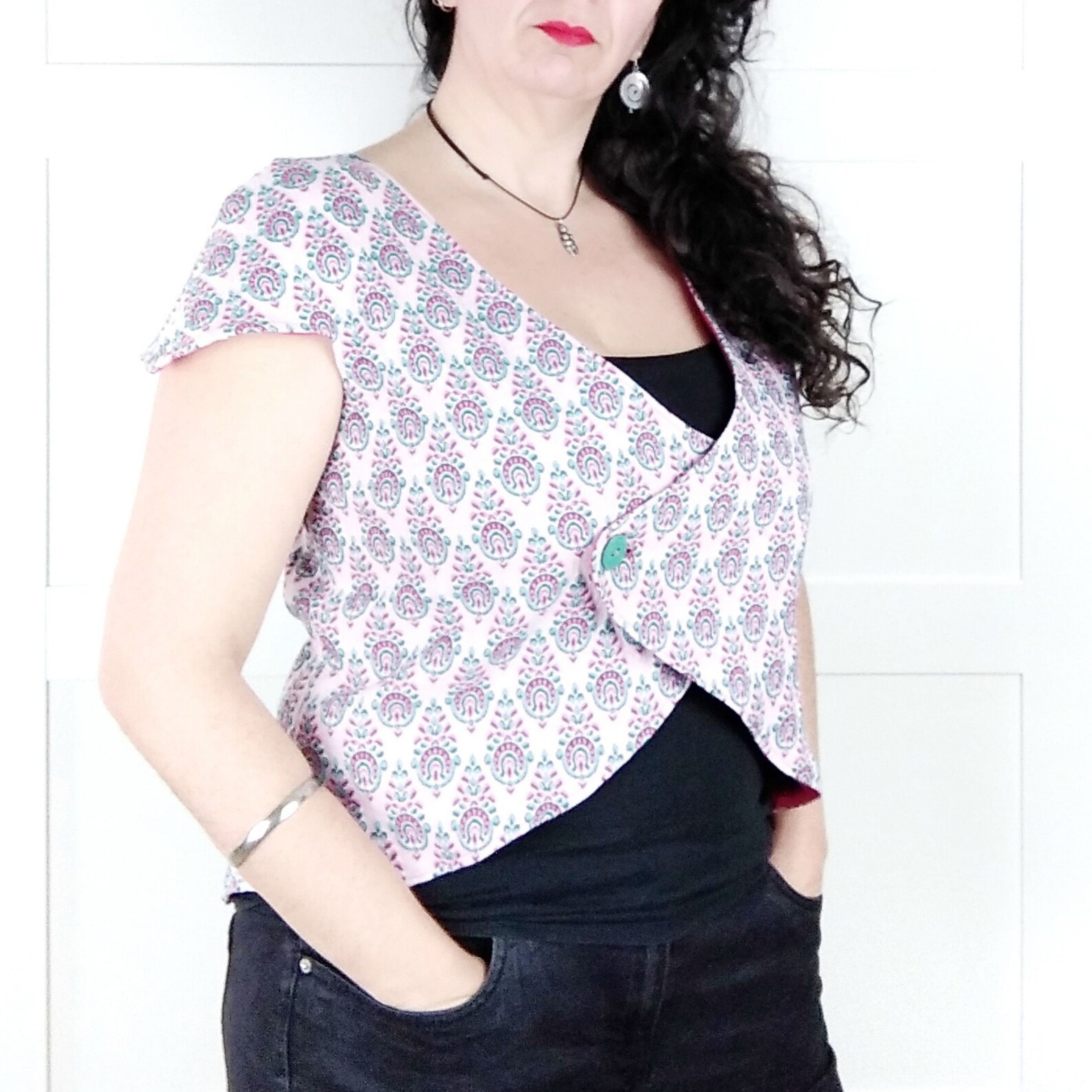 Plus Size Vest Pattern, Vest Sewing Pattern, Plus Size Pattern, Vest