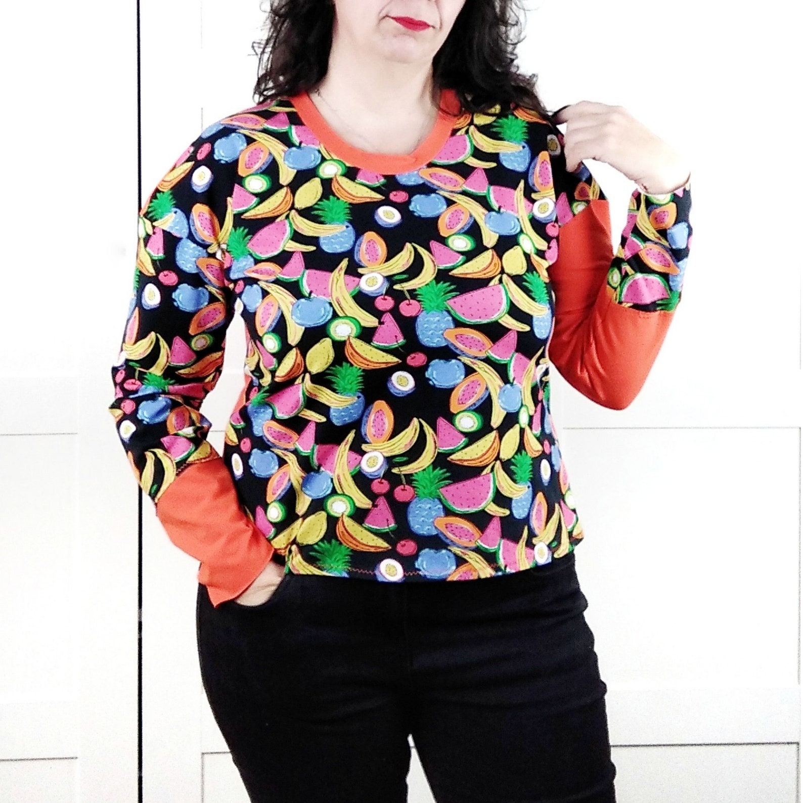 Plus Size Tshirt Pattern Tshirt Sewing Pattern Womens Etsy