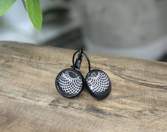 RBG Dissent Collar Leverback Earrings