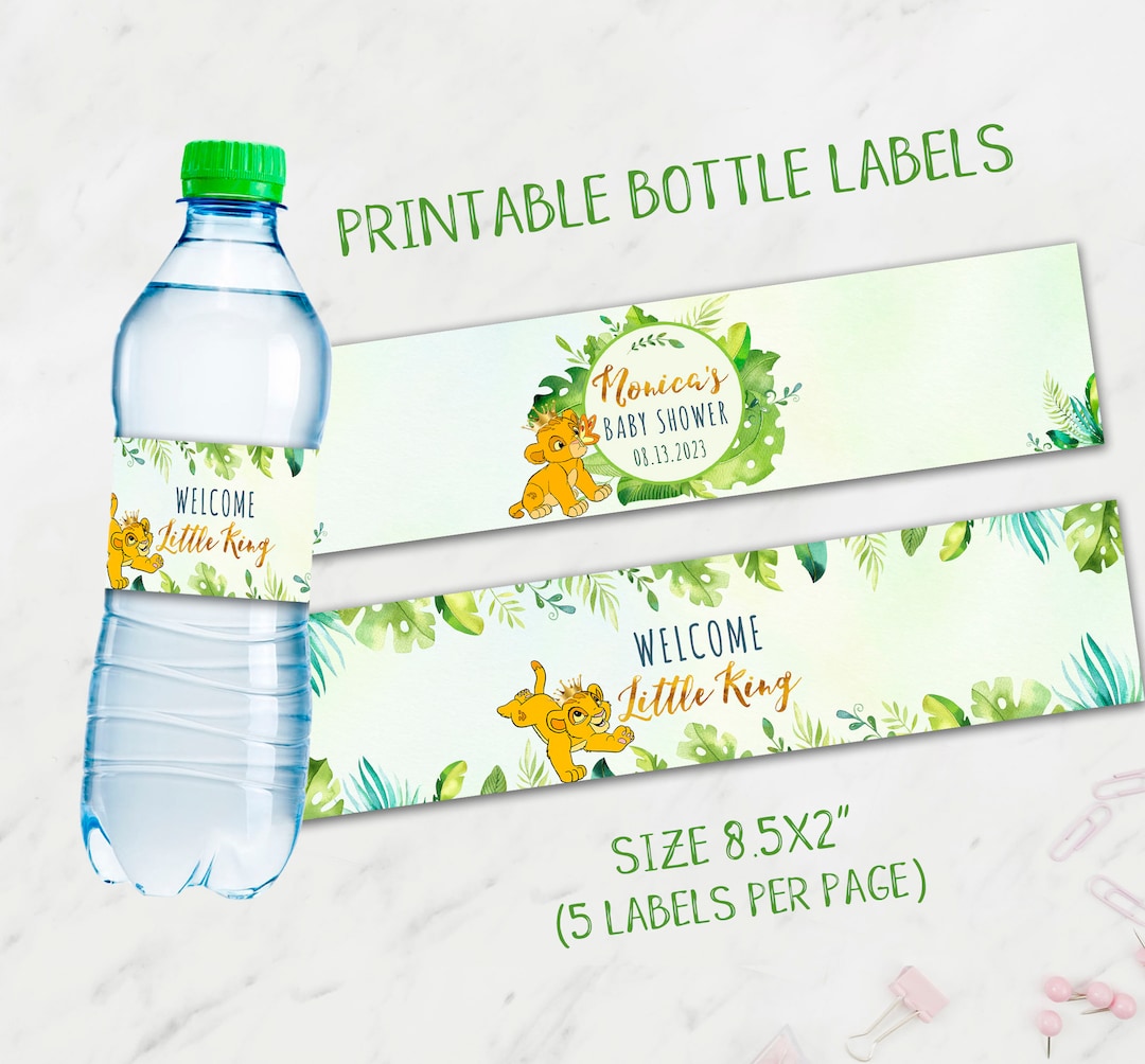 3 Piece Personalized Water Bottle Labels - Custom Silicone Name Bands For Kids School, Camp & Daycare