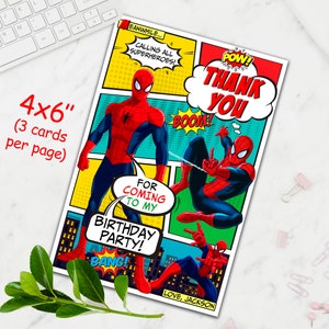 Superhero Birthday Invitation, Superhero Boy Birthday Invitation ...