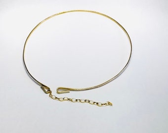 Minimalist Circlet in Sterling Silver