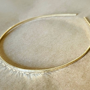 Elegant Thin Copper or Brass Adjustable Headband for Adults and Children