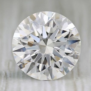 White Unheated & Untreated Diamond VVS1 Clarity Round Cut Faceted Natural 2 MM Approximate Certified Loose Diamond AAA Top Excellent Quality