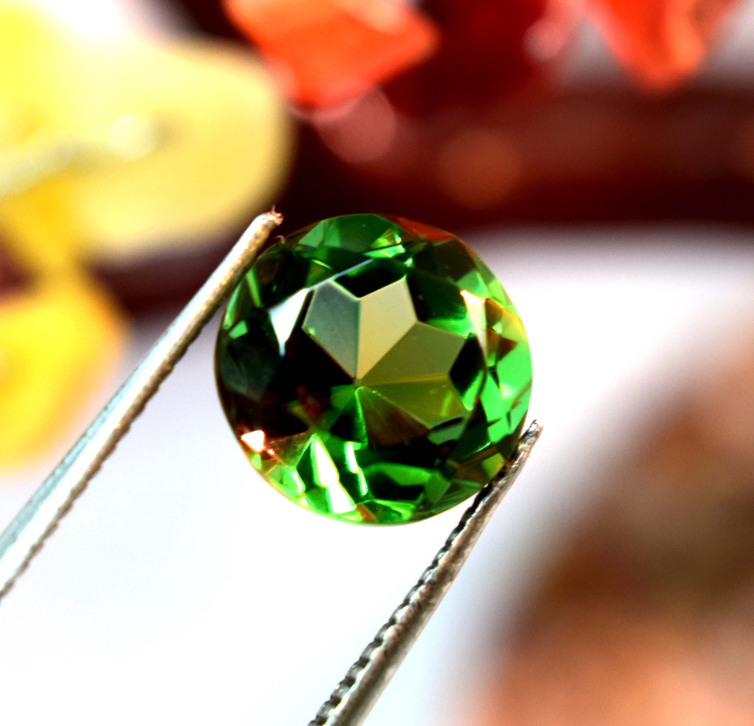 Natural Alexandrite Excellent Loose Gemstone Certified Round Etsy