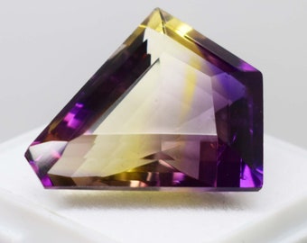 AAA++ Top Quality Precious Untreated Natural Multi Color Ametrine Pear Shape 25 Ct Approx. Loose Glamorous Ametrine For Jewelry Making