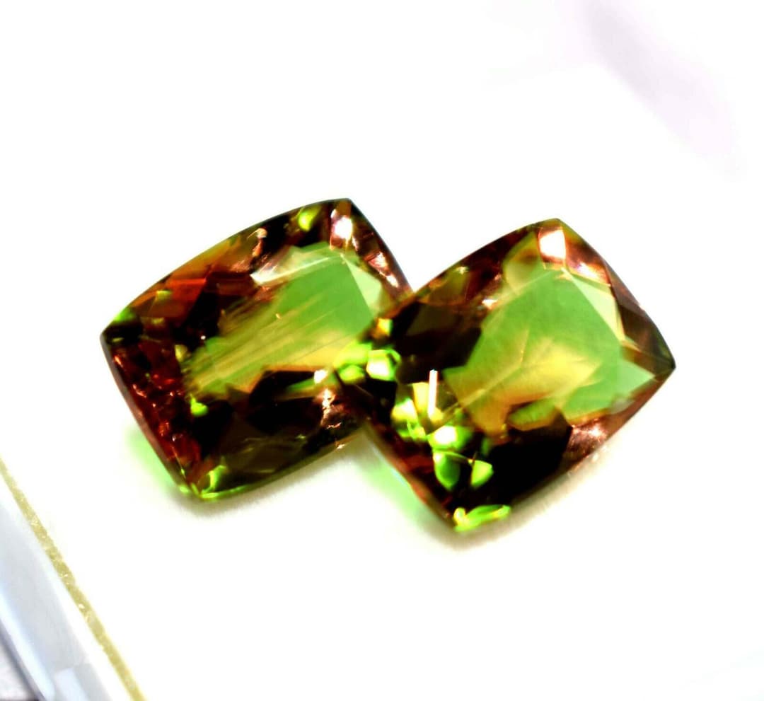 GEMSGROWTH Smaragd 10,5 CT - Lose Edelsteine Kissenschliff Grün