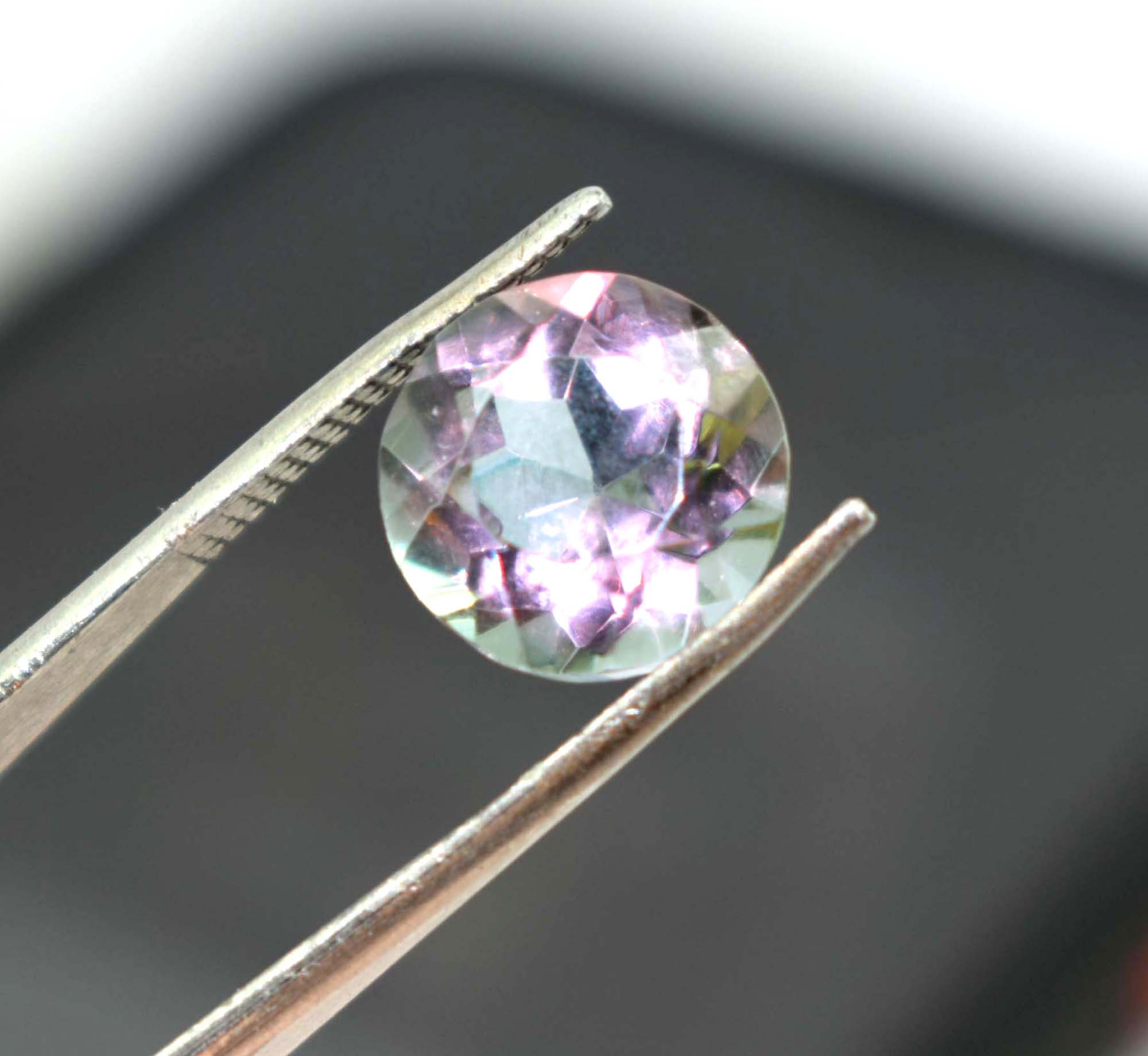 Alexandrite Loose Gemstone 4.40 Ct Natural Certified Round Etsy