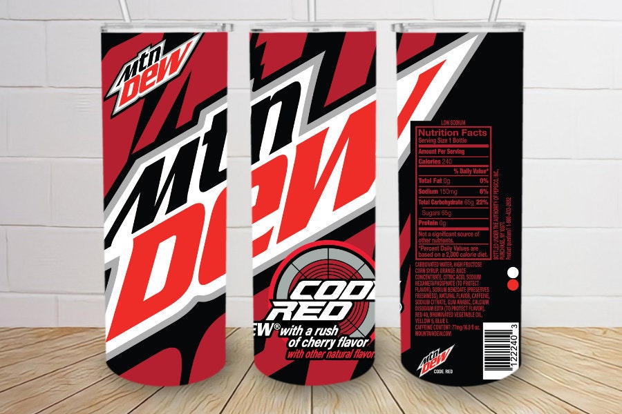 Code Red Mountain Dew Etsy