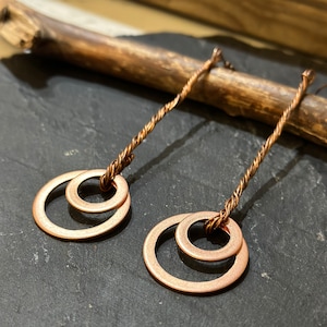 Boucles d&#39;oreilles en cuivre Hilda