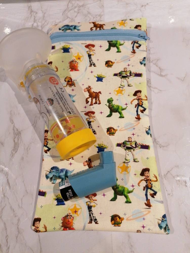 Childrens Asthma Inhaler Bag. Inhaler Pump Bag. Asthma Pump Etsy UK