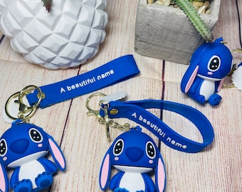 keychain Keyring Pendant Keyring Ornament Bag Purse Charm Accessories stitch keychain-gift  Keychain Bag Charm Cute Keyring Pendant Gift