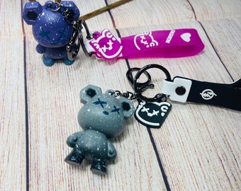 Bear keychain  bear hoodie Keyring Pendant Keyring Ornament Bag Purse Charm Accessories