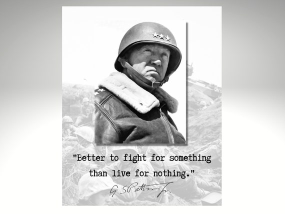 General George Patton Famous War Quote General Patton - Etsy General George Patton Famous War Quote General Patton - Etsy