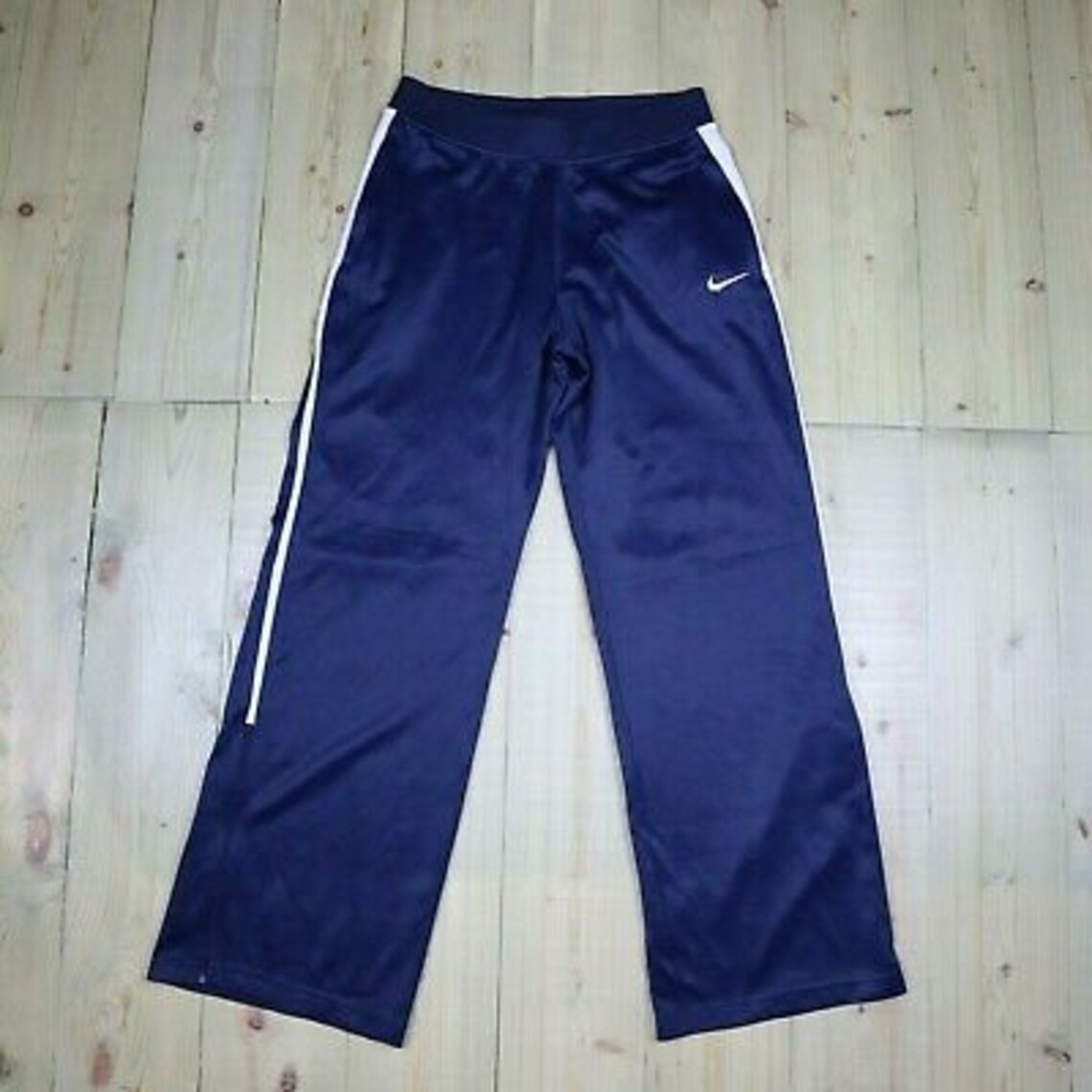 Pantalon vintage Nike homme Jogging Bottoms Blue Size M Etsy