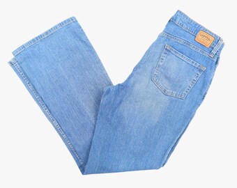 Levi's Womens Jeans Bootcut Pockets Denim Vintage Used Trousers Blue W31 L30
