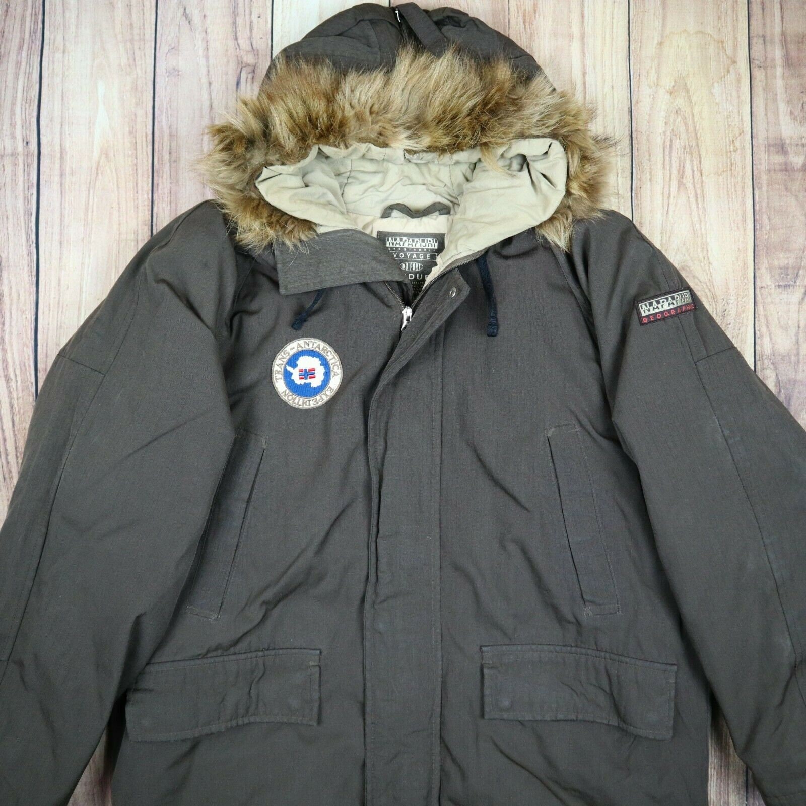 warm padded waterproof coat