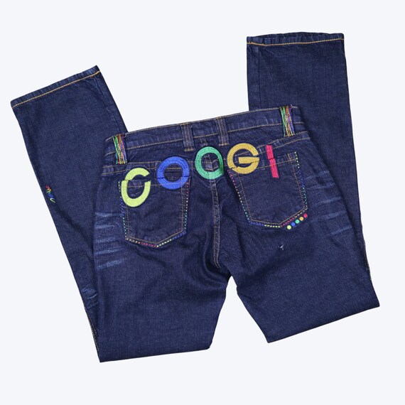 Coogi Womens Vintage Jeans Straight Leg 