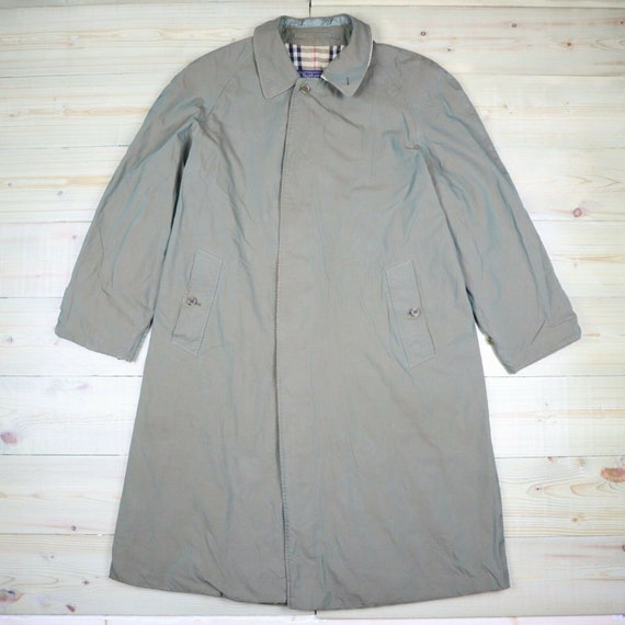 Burberry Trench Coat Size 50 Reg Beige Nova Check