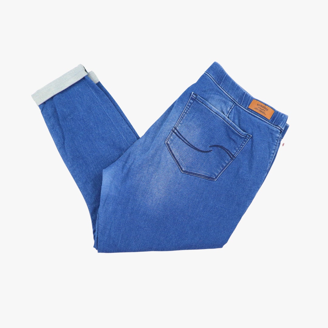 Levi's Womens Slim Jogger Jeans Pockets 