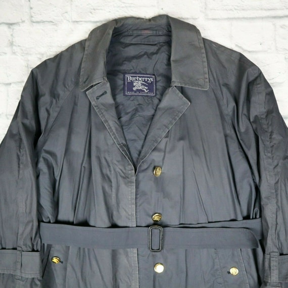 Burberry Mens Vintage Mac Trench Coat Long Vintage