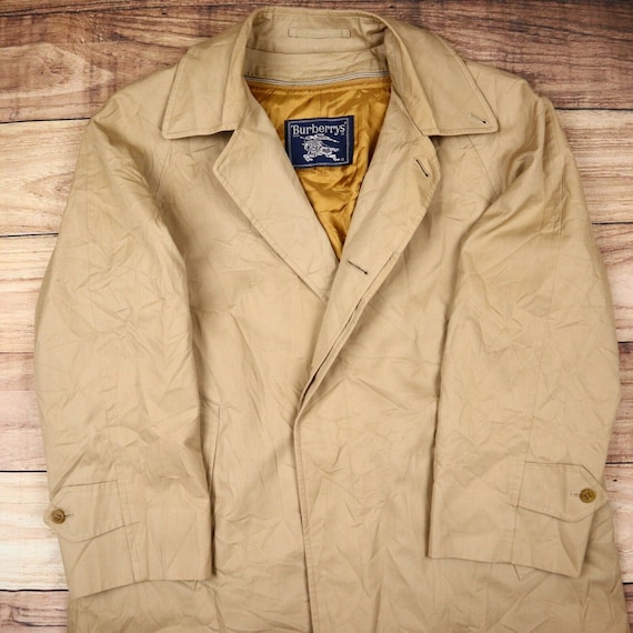 Burberry Trench Coat Beige Nova Check Mac Trench C