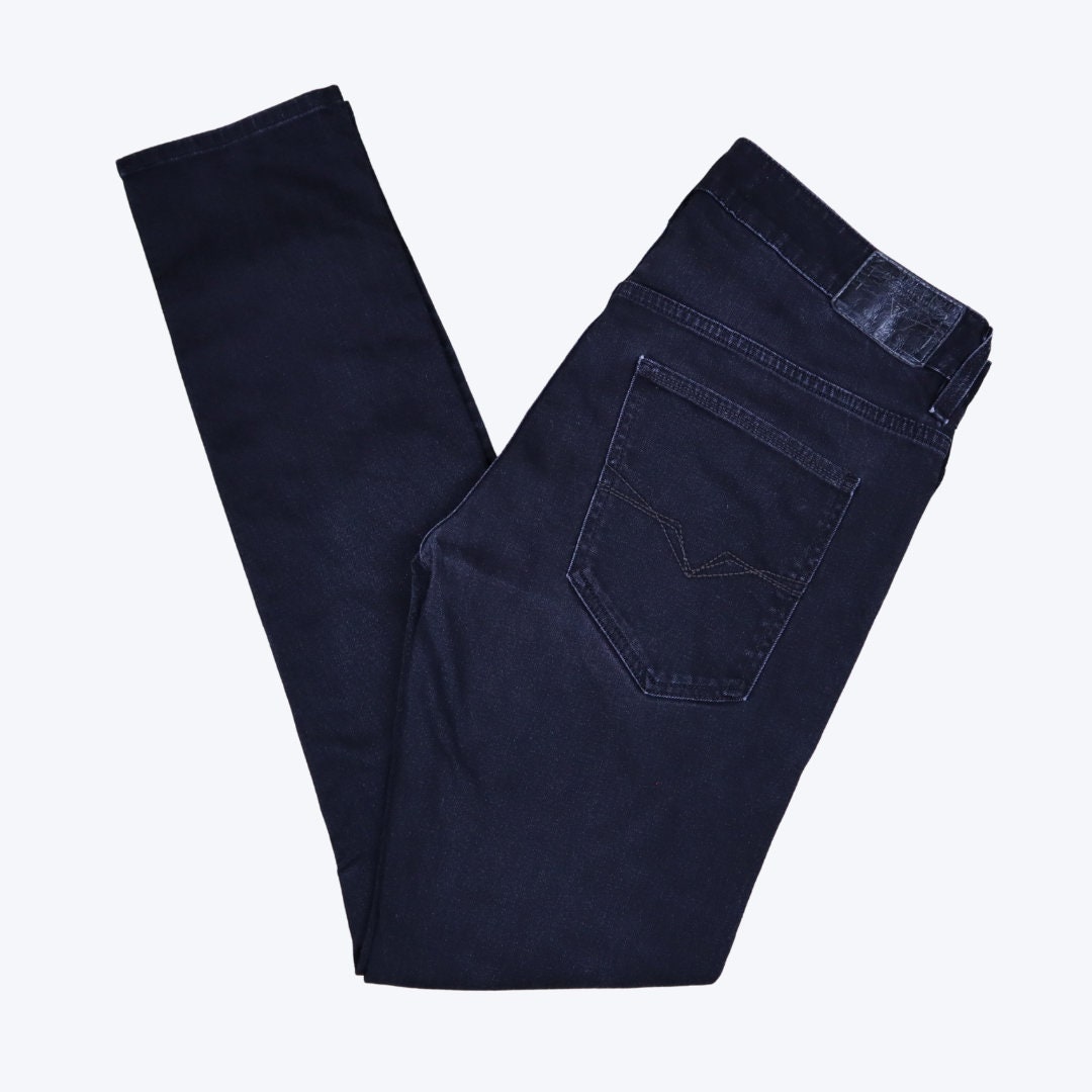 Adivina Los Angeles Mens Skinny Jeans Slim Denim Pantalones Etsy
