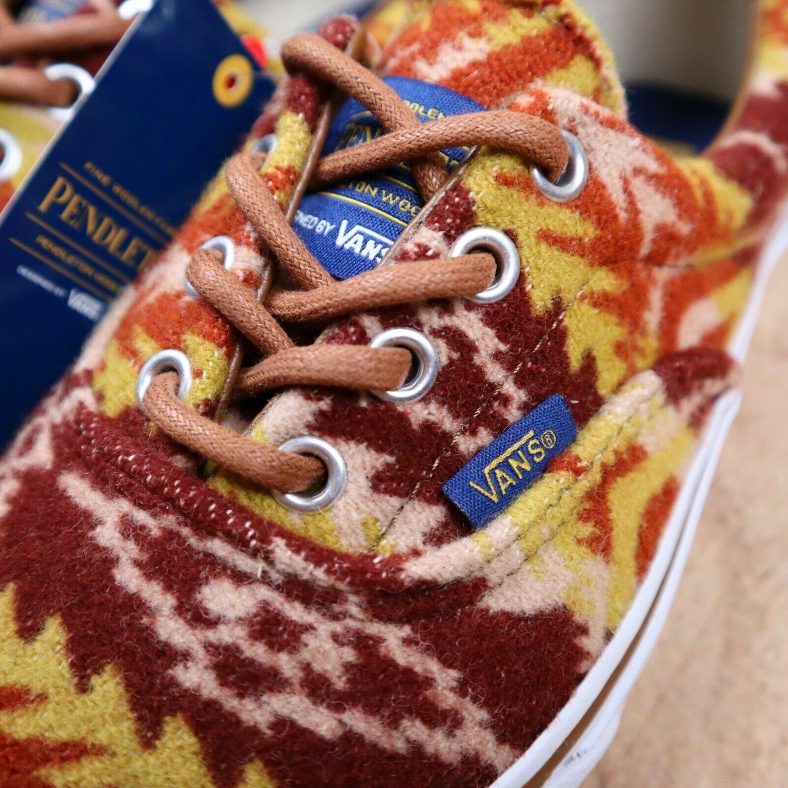 vans x pendleton era