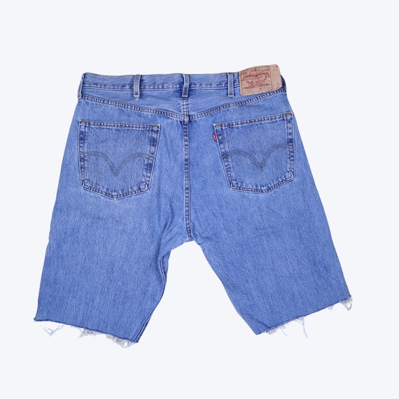 Homme vintage Lévis 501 Denim Shorts Red Tab Levi Strauss 38po Etsy