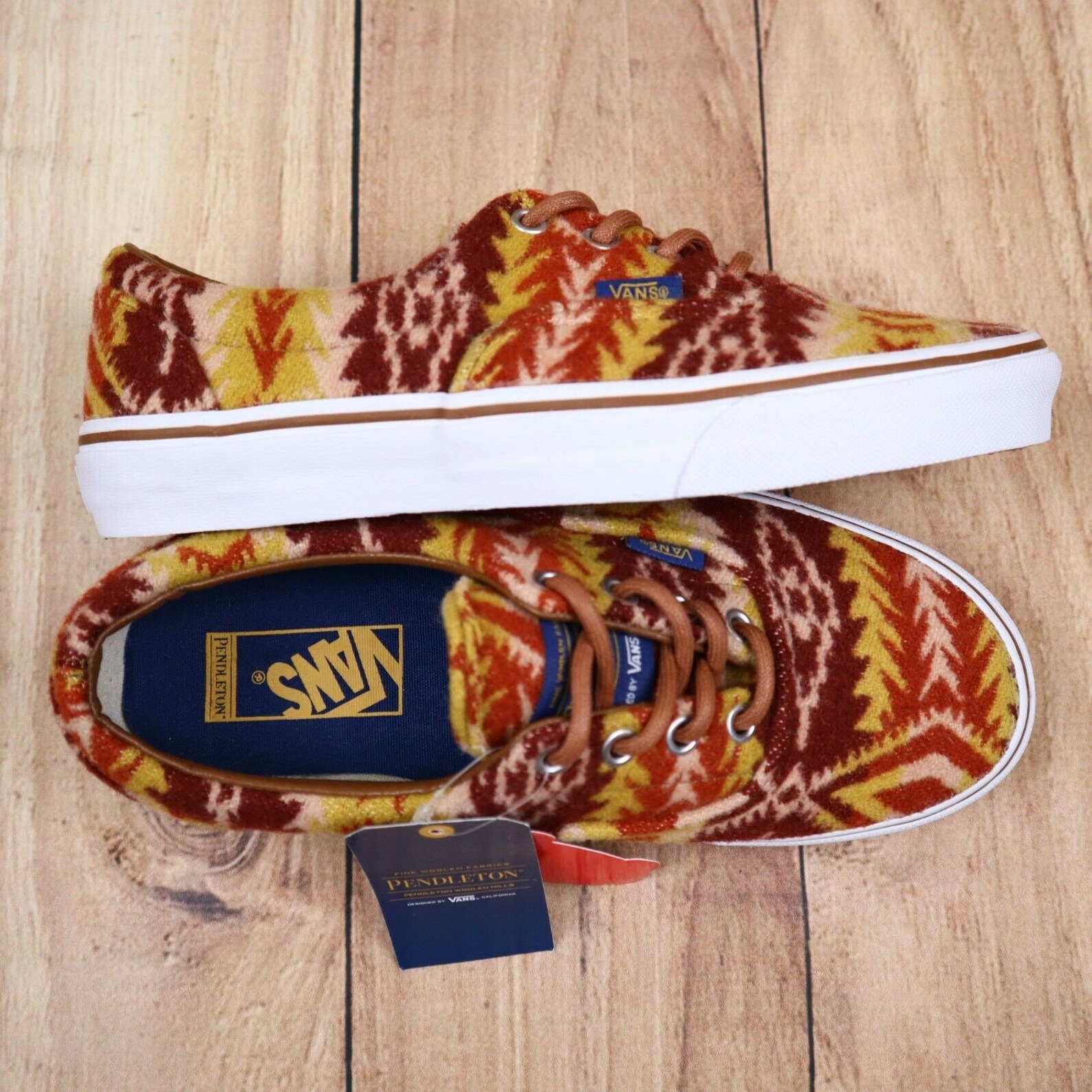 vans x pendleton era