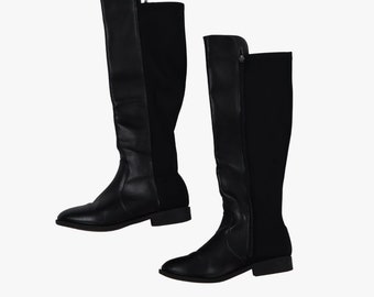 womens knee length boots uk