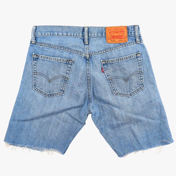 Levis 514 Mens Denim Shorts Pockets 