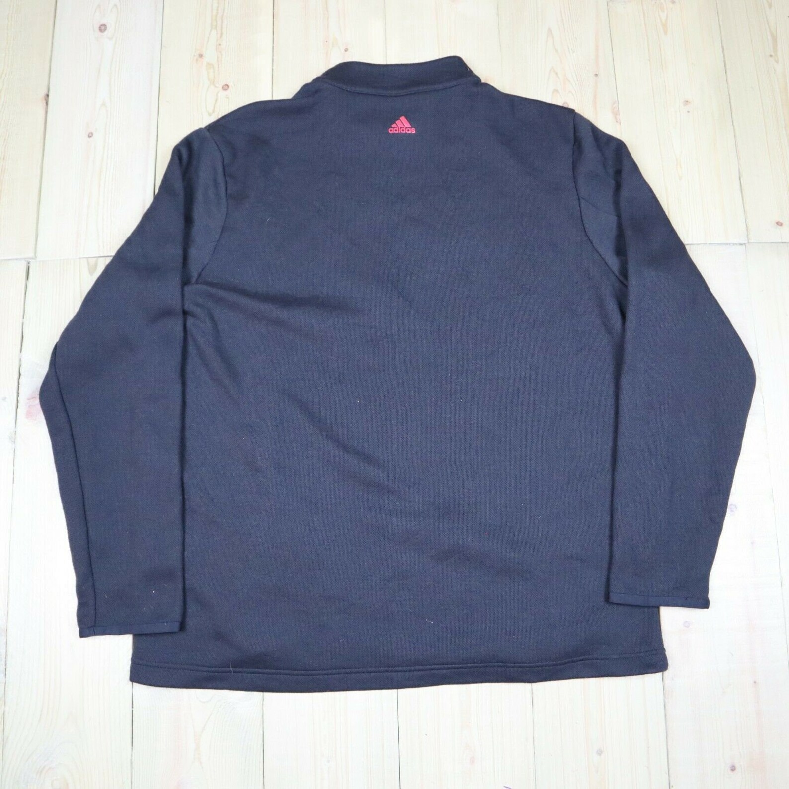 Adidas Mens Running Jumper Lightweight Quarter Zip Black Etsy