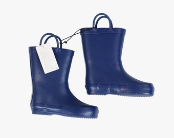Mothercare Kids Boys Infants Waterproof Rain Wellies 8 25.5 Blue Snow Boots