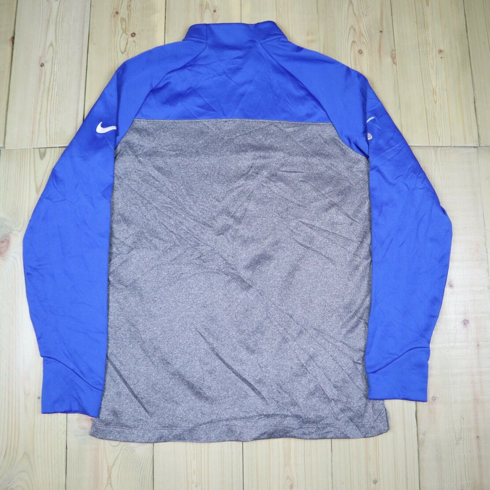 NIKE Golf Mens Jumper Lightweight Quarter Zip Blue Jumper Size | Etsy