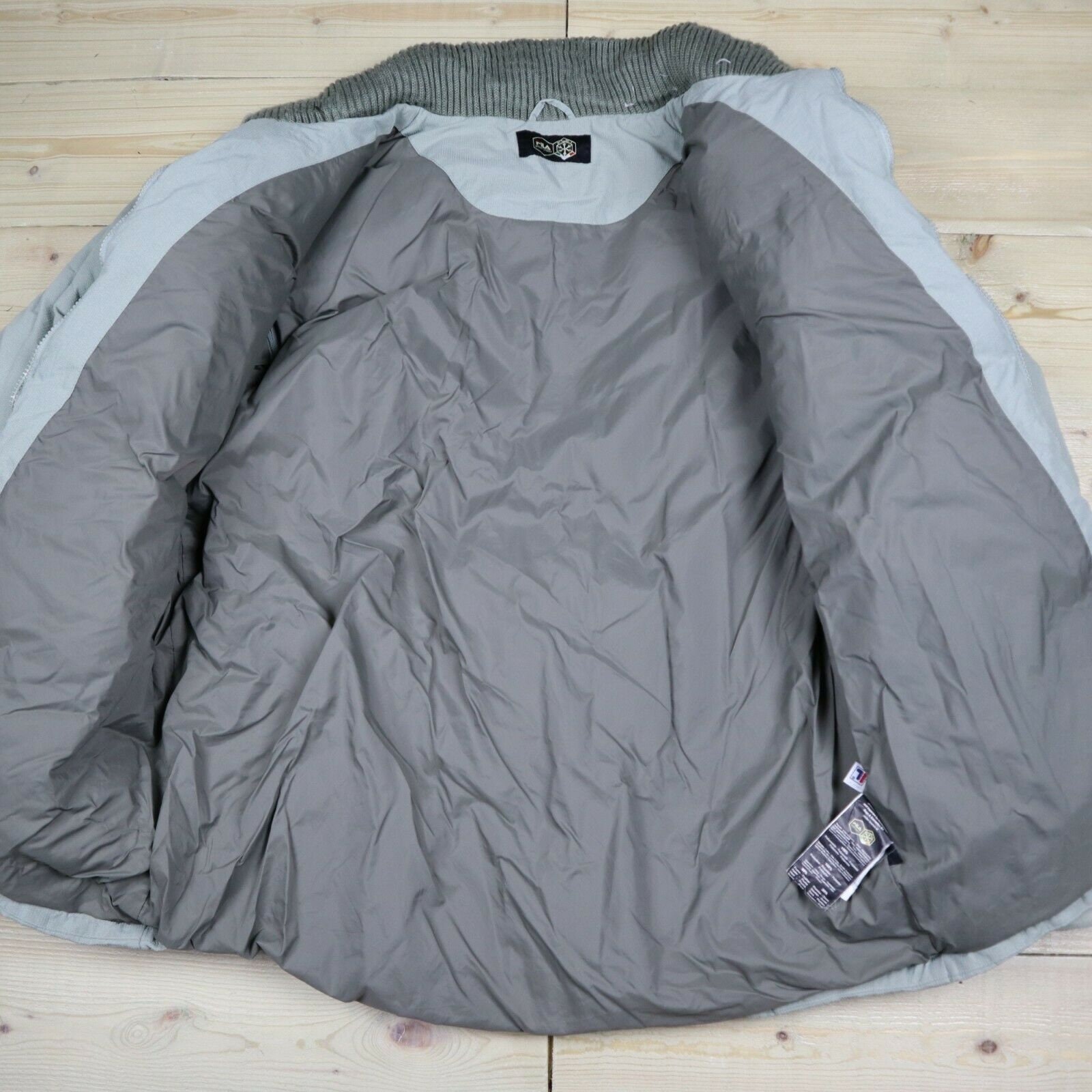 Filla Mens Puffer Jacket 90s Beige Size XXL Vintage Down Coat | Etsy UK