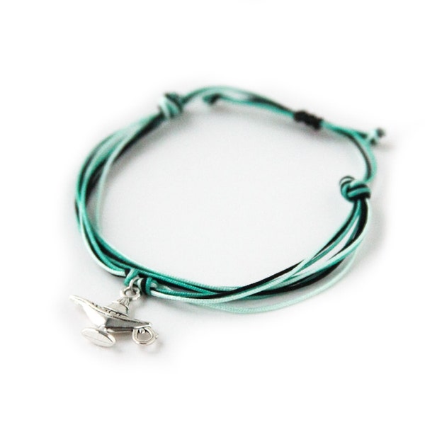 Princess Jasmine String Bracelet | Aladdin Lamp Stack Wish Bracelet Gift for Girls | Party Favor Jewelry | Adjustable & Stackable