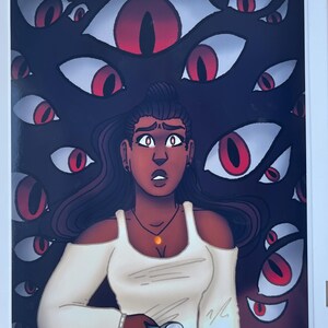 Eyes in the Dark Print