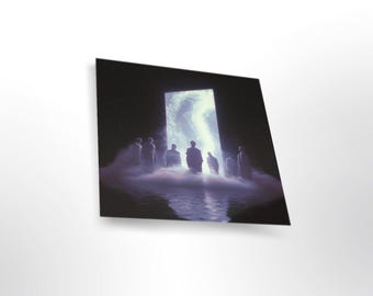 Galactic Group Digital Print | Celestial Artwork | Cosmic Digital Prints | Space Print | Fantasy Space Art | Home Decor | AI Art | Space Art