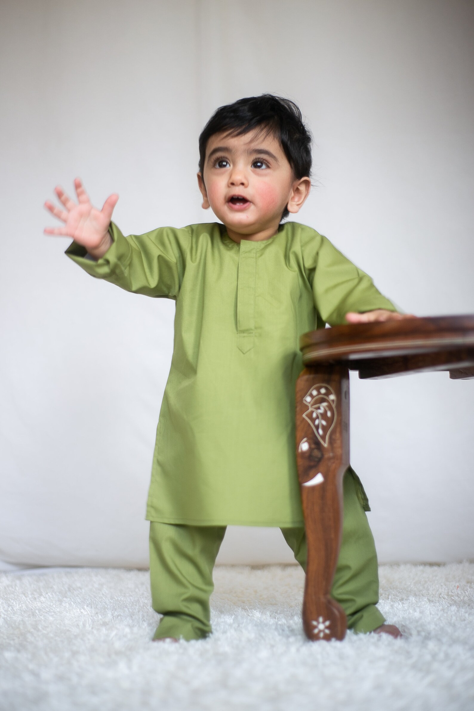 Baby and Kids Kurta Plain Boy Desi Pakistani Indian Style Etsy
