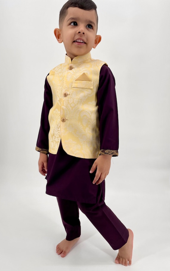 Kurta pajama for 2 year old boy sales