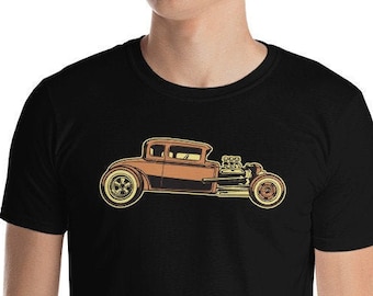Vintage Hot Rod T-shirt, Rat Rod Shirt, Street Rod Shirt, Hot Rod, Car Culture