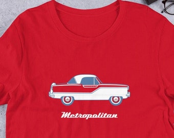 Nash Metropolitan T-shirt, Metropolitan, Micro Car, Oldtimer, Sammlerauto