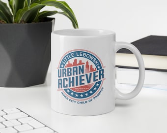 The Big Lebowski, Little Lebowski Urban Achiever Mug, Jeff Bridges, John Goodman, Steve Buscemi, Coen Brothers Movie